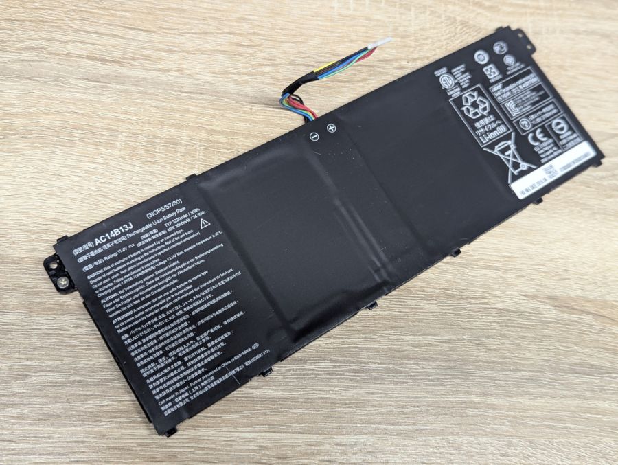 Б/В Оригінальна акумуляторна батарея Acer AP14В13J [ProductHub SKU AP14В13J-20]