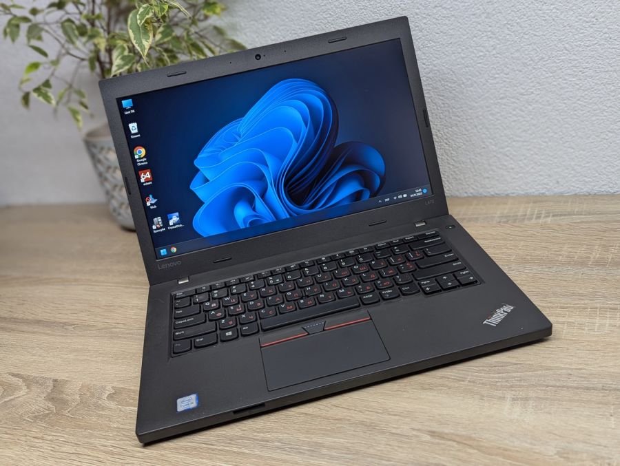 Уцінка! Ноутбук Б/В Lenovo L470, Intel Core i5-7300U, DDR4 8 GB, SSD 128GB, 14" Full HD [ProductHub SKU L326]