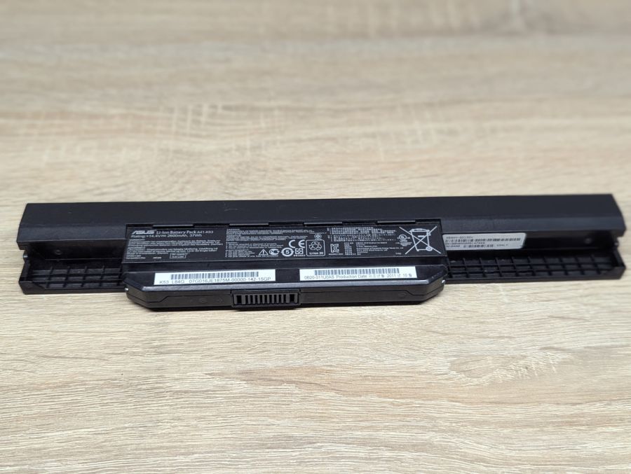 Б/В Оригінальна акумуляторна батарея Asus A41-K53 [ProductHub SKU A41-K53]