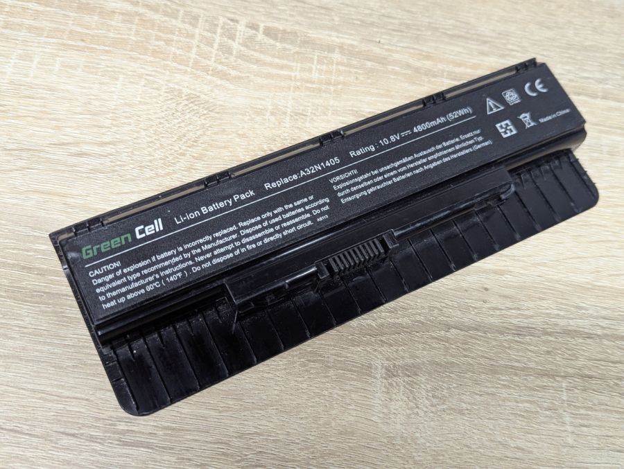 Б/В Акумуляторна батарея Green Cell A32N1405( Asus) [ProductHub SKU A32N1405]
