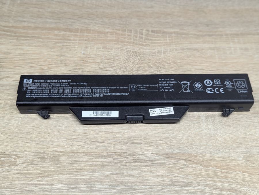 Б/В Оригінальна акумуляторна батарея HP HSTNN-IB88 [ProductHub SKU IB88]