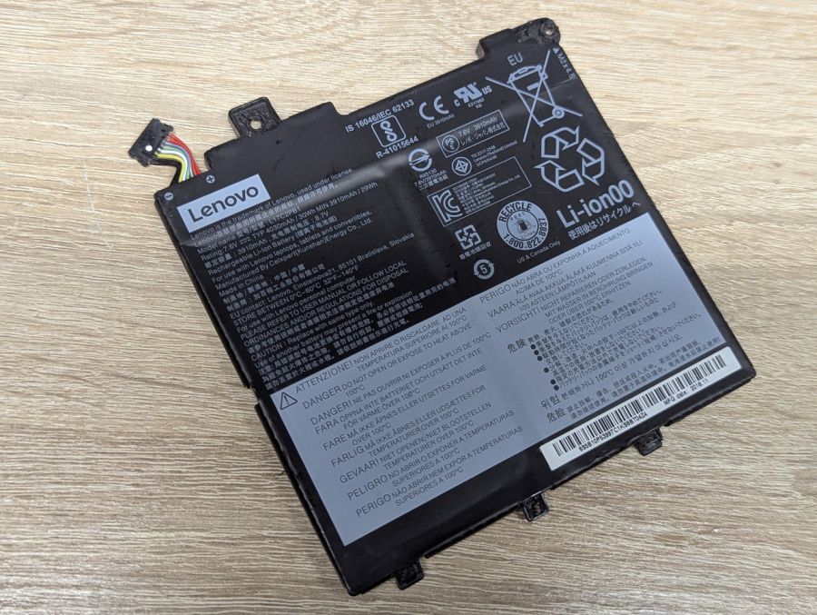 Б/В Оригінальна акумуляторна батарея Lenovo L17C2PB1 [ProductHub SKU L17C2PB1]