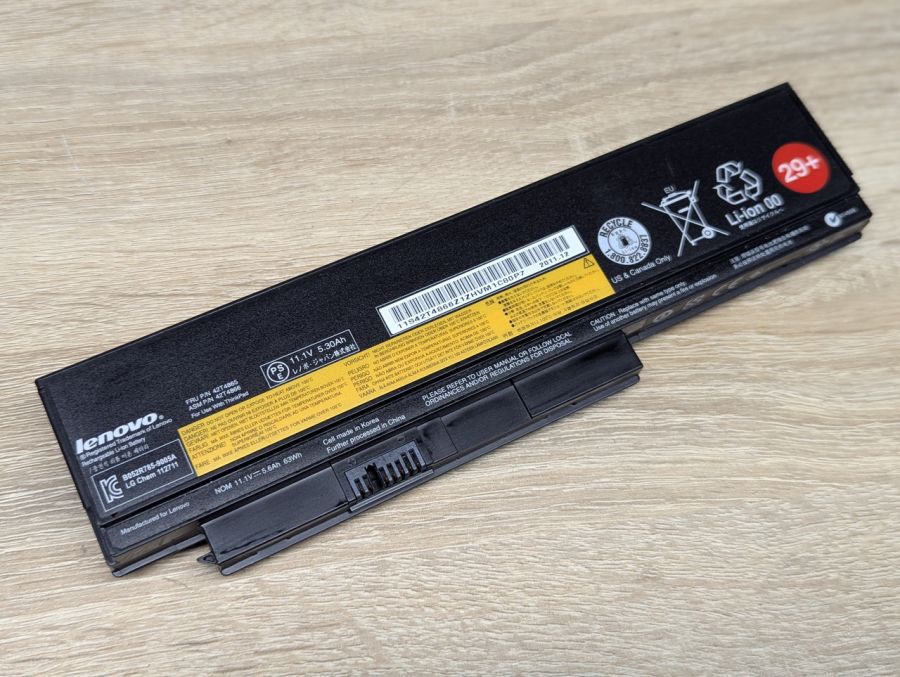 Б/В Оригінальна акумуляторна батарея Lenovo 42T4865 [ProductHub SKU 42T4865]