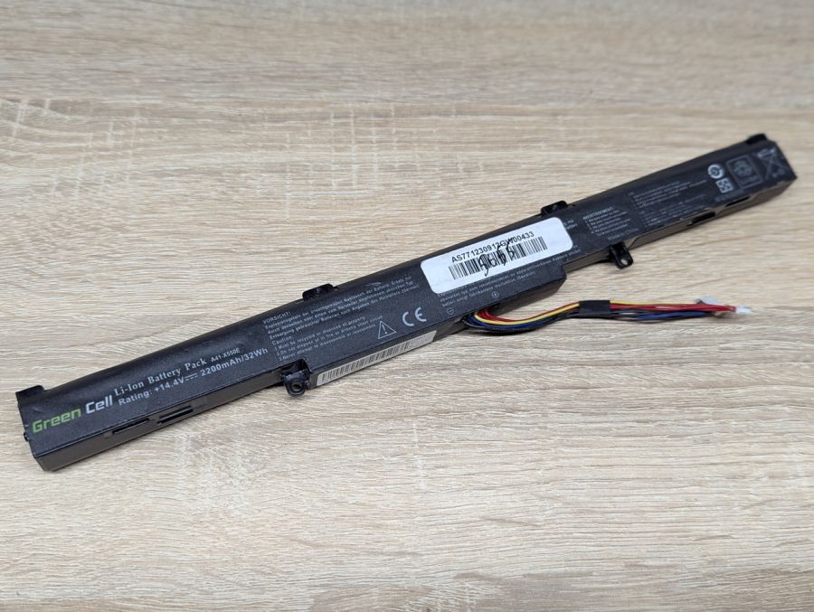Б/В Акумуляторна батарея Green Cell A41-X550E [ProductHub SKU X550E]