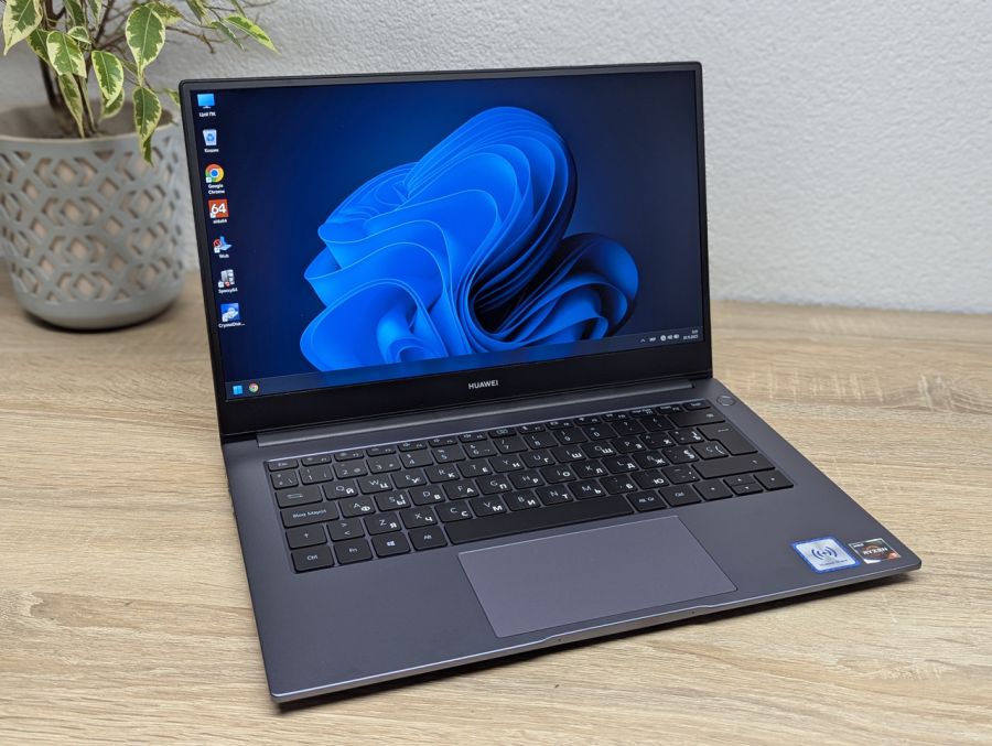 Ноутбук Б/В Huawei MateBook D14 Nbl-WAQ9R, AMD Ryzen 5 Mobile 3500U, DDR4 8 GB, SSD 1TB, AMD Radeon Vega, 14" Full HD [ProductHub SKU Huawei D14]