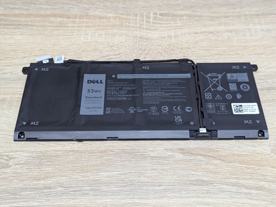 Б/В Оригінальна акумуляторна батарея Dell H5CKD [ProductHub SKU H5CKD]