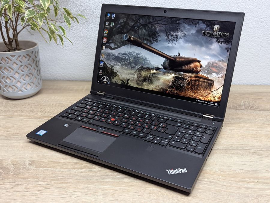 Ноутбук Б/В Lenovo ThinkPad P50, Intel Core i7-6820HQ, DDR4 24 GB, SSD 128GB + SSD 256GB, NVIDIA Quadro M2000M 4 gb, 15.6" Full HD [ProductHub SKU L354]