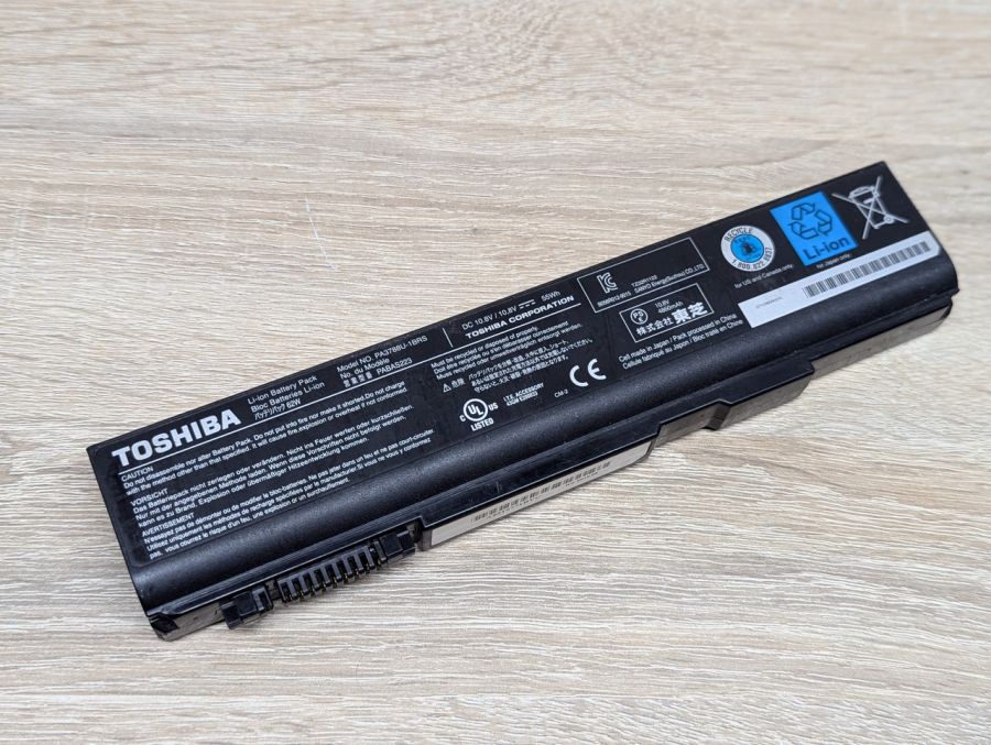 Б/В Акумуляторна батарея Toshiba PA3788U-1BRS [ProductHub SKU PA3788U]