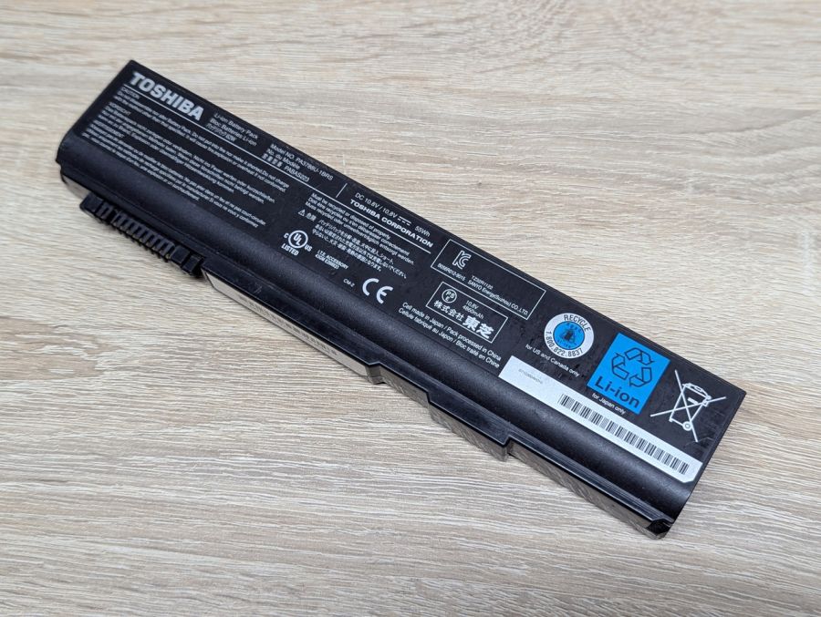 Б/В Акумуляторна батарея Toshiba PA3788U-1BRS [ProductHub SKU PA3788U]