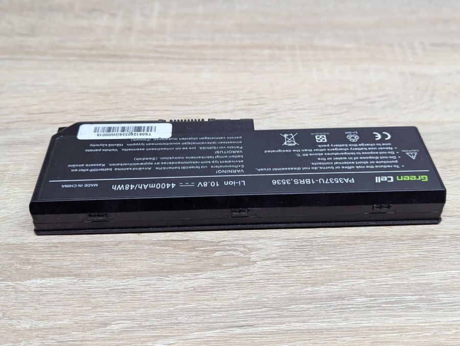 Б/В Акумуляторна батарея Green Cell PA3537U-1BRS