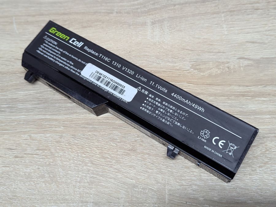 Б/В Акумуляторна батарея Green Cell T116C [ProductHub SKU T116C]