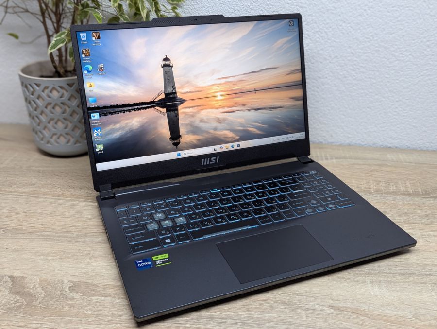 Ноутбук Б/В MSI Cybord 15 A13VE, Intel Core i7-13620H, DDR4 16 GB, SSD 512GB, NVIDIA GeForce RTX 4050 6Gb, 15" Full HD [ProductHub SKU MSI10]