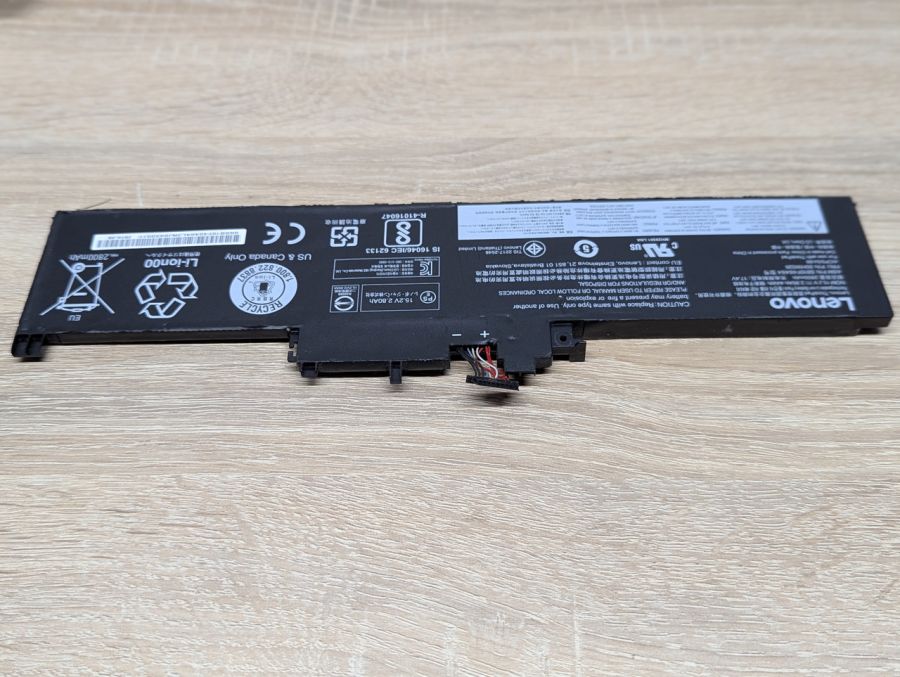 Б/В Оригінальна акумуляторна батарея Lenovo SB10F46464 [ProductHub SKU F46464]