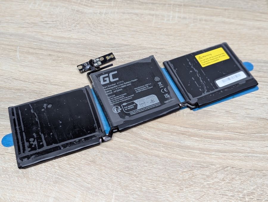 Б/В Акумуляторна батарея Green Cell A1713 для Apple Macbook Pro Retina 13 [ProductHub SKU A1713]