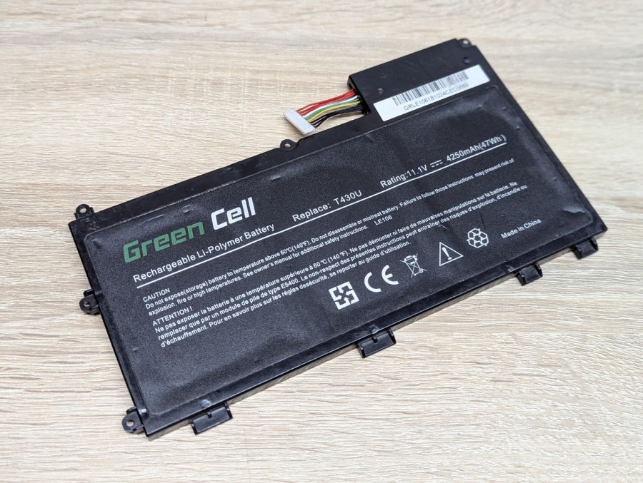 Б/В Акумуляторна батарея Green Cell T430U [ProductHub SKU GC-T430U]
