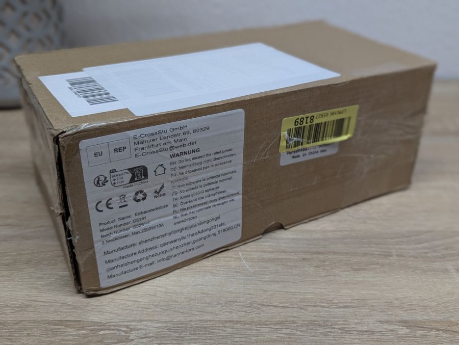 Новий Вбудований висувний розетковий блок GS261 [ProductHub SKU GS261]