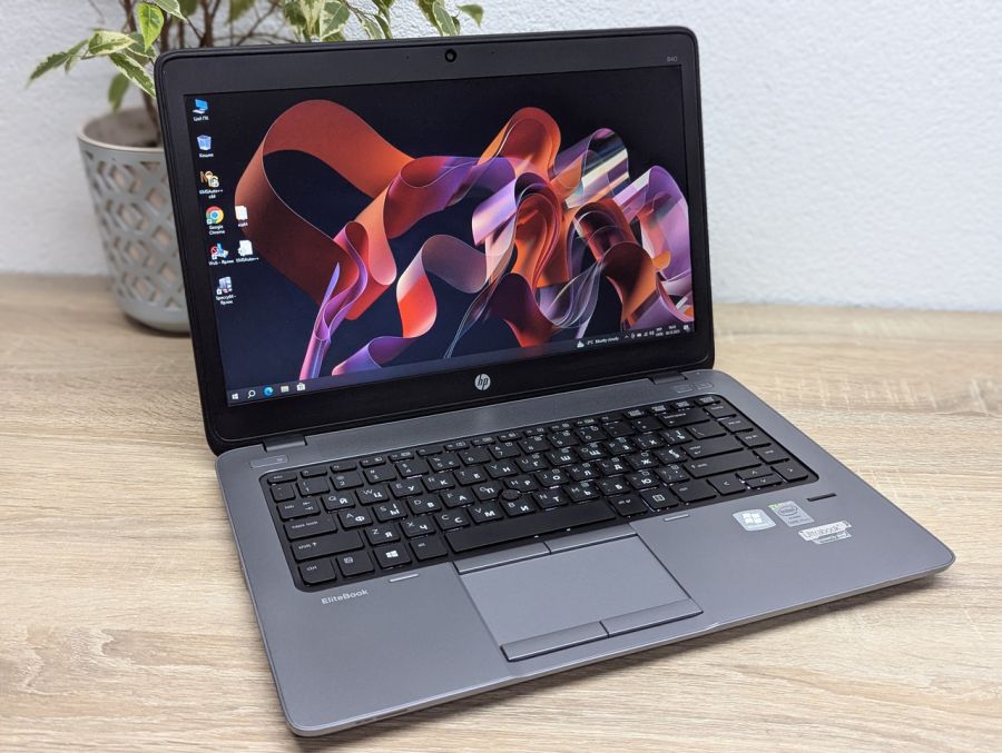 Ноутбук Б/В HP EliteBook 840 G1, Intel Core i7-4600U, DDR3 8 GB, SSD 128GB, 14" HD [ProductHub SKU HP707]