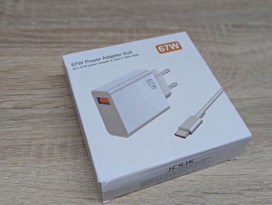 Новий Адаптера живлення Xiaomi 67W MDY-12-ES [ProductHub SKU MDY-12-ES]