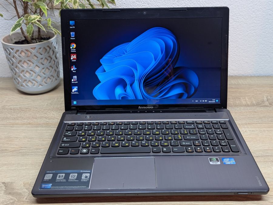 Ноутбук Б/В Lenovo IdeaPad Z580, Intel Core i7-3632QM, DDR3 8 GB, SSD 256GB, NVIDIA GeForce GT 635M 2gb, 15.6" [ProductHub SKU L385]