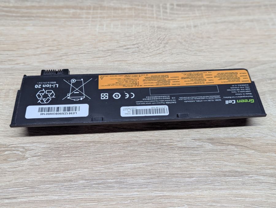 Б/В Акумуляторна батарея Green Cell SB10K97582 (01AV425) [ProductHub SKU GC-V425]