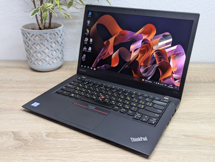 Ноутбук Б/В Lenovo T470S, Intel Core i5-6300U, DDR4 12 GB, SSD 256GB, 14" Full HD [ProductHub SKU L404]