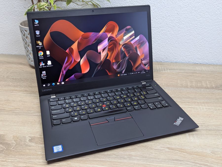 Ноутбук Б/В Lenovo T470S, Intel Core i5-6300U, DDR4 12 GB, SSD 256GB, 14" Full HD [ProductHub SKU L404]