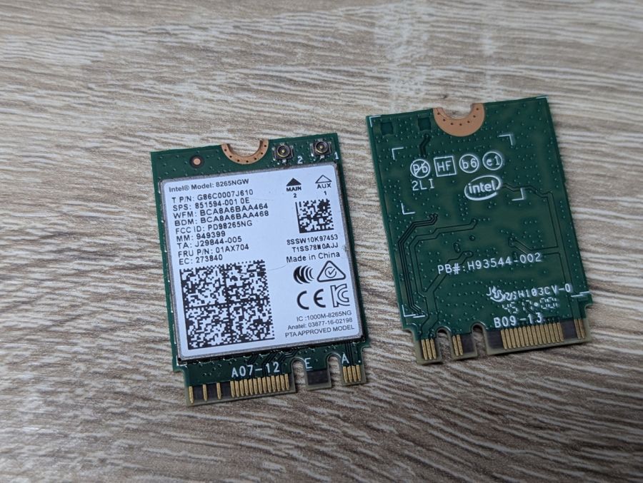 Б/В Модуль Wi-Fi Intel Dual Band Wireless 8265NGW [ProductHub SKU 8265NGW]