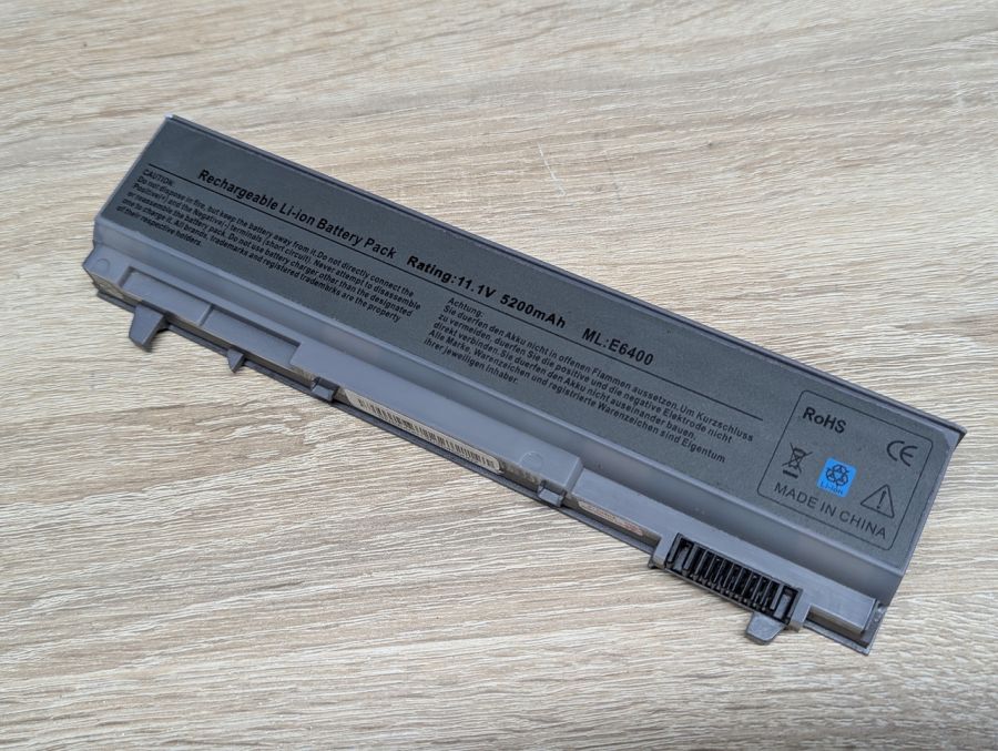 Б/В Акумуляторна батарея ML:E6400 Dell (PT434,KY477,FU268) [ProductHub SKU E6400]