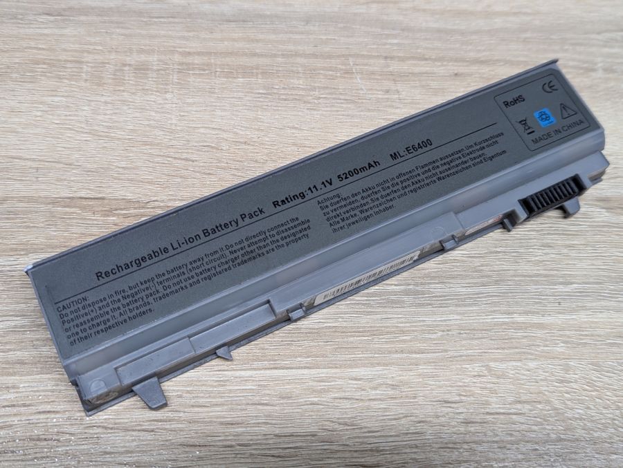 Б/В Акумуляторна батарея ML:E6400 Dell (PT434,KY477,FU268) [ProductHub SKU E6400]