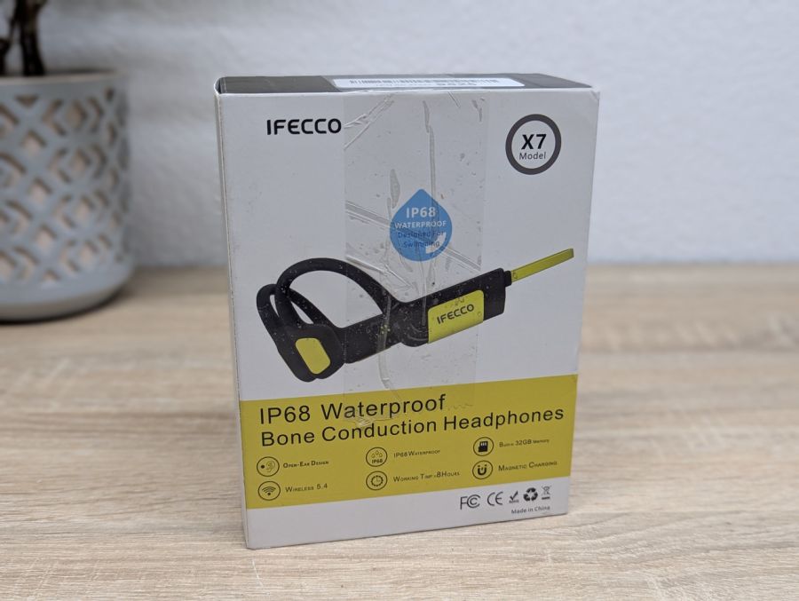 Новий Бездротові навушники Ifecco X7 з кістковою провідністю [ProductHub SKU Ifecco(3)]