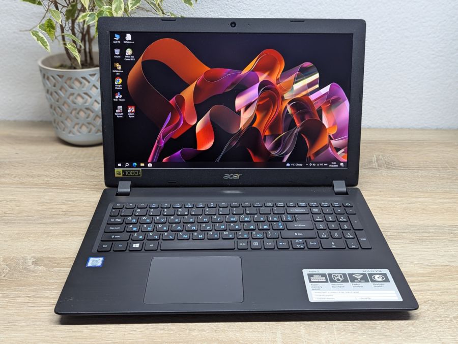 Ноутбук Б/В Acer Aspire 3 A315-51, Intel Core i3-7020U, DDR4 4 GB, SSD 128GB, 15.6" Full HD [ProductHub SKU Acer157]