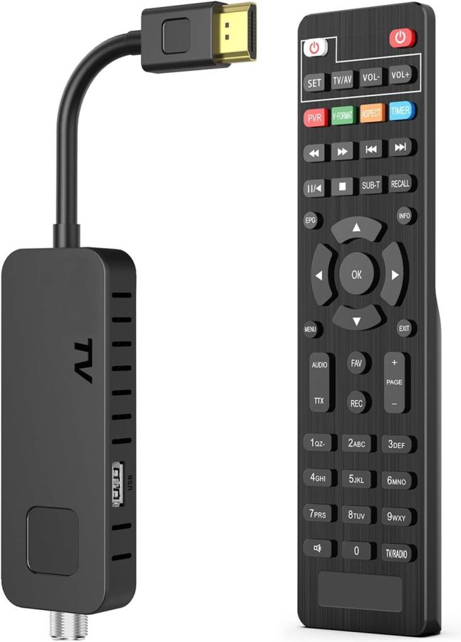 Новий Цифровий супутниковий ресивер Dcolor DVB-S/S2 HD TV Stick [ProductHub SKU DVB-S/S2(2)]