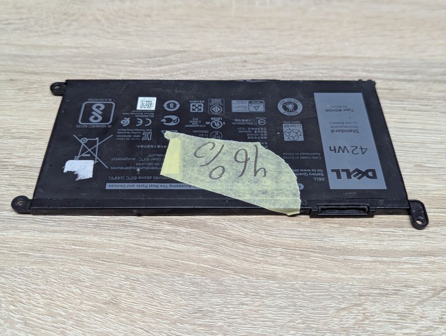 Б/В Оригінальна акумуляторна батарея Dell WDX0R [ProductHub SKU WDX0R-50]