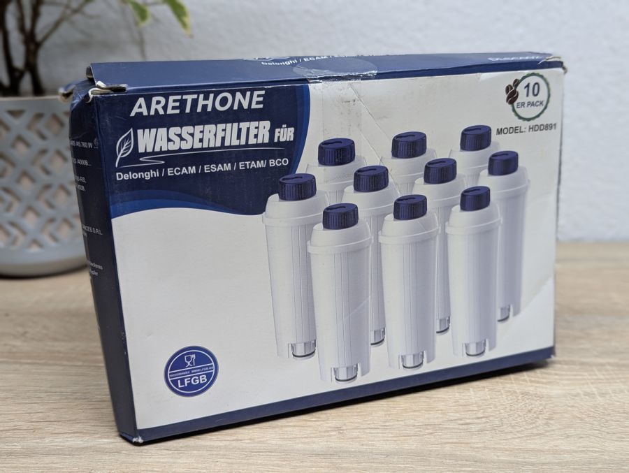 Новий Водні фільтри Arethone HDD891 для кавомашини De'Longhi [ProductHub SKU HDD891(4)]