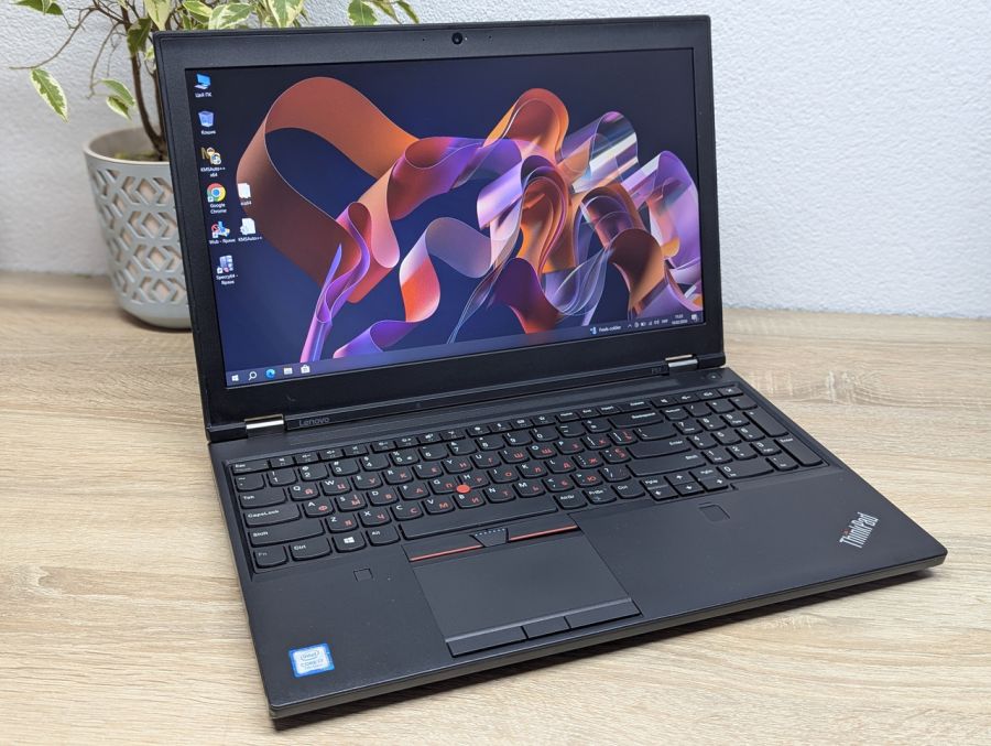 Ноутбук Б/В Lenovo ThinkPad P51, Intel Core i7-7700HQ, DDR4 16 GB, SSD 256GB + SSD 128GB, NVIDIA Quadro M1200 4Gb, 15.6" Full HD [ProductHub SKU L432]