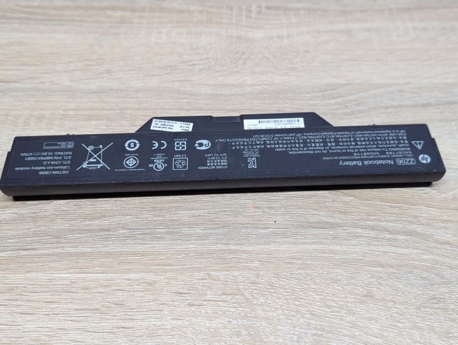 Б/В Оригінальна акумуляторна батарея HP ZZ06, HSTNN-OB88 [ProductHub SKU ZZ06]