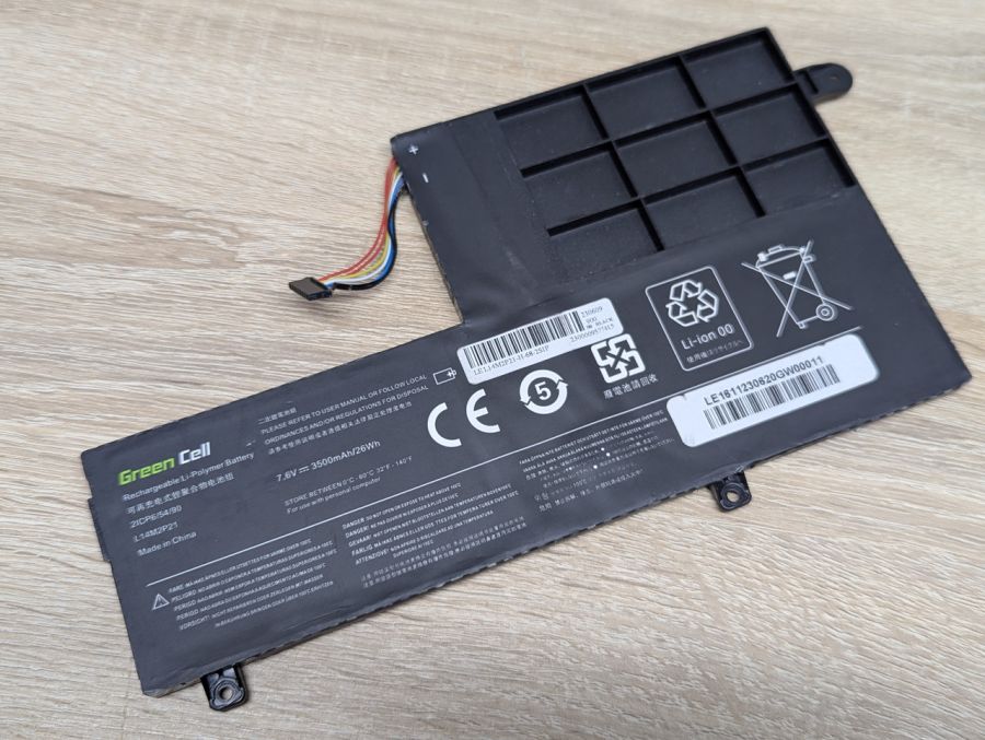 Б/В Акумуляторна батарея Green Cell L14M2P21 [ProductHub SKU M2P21-26]
