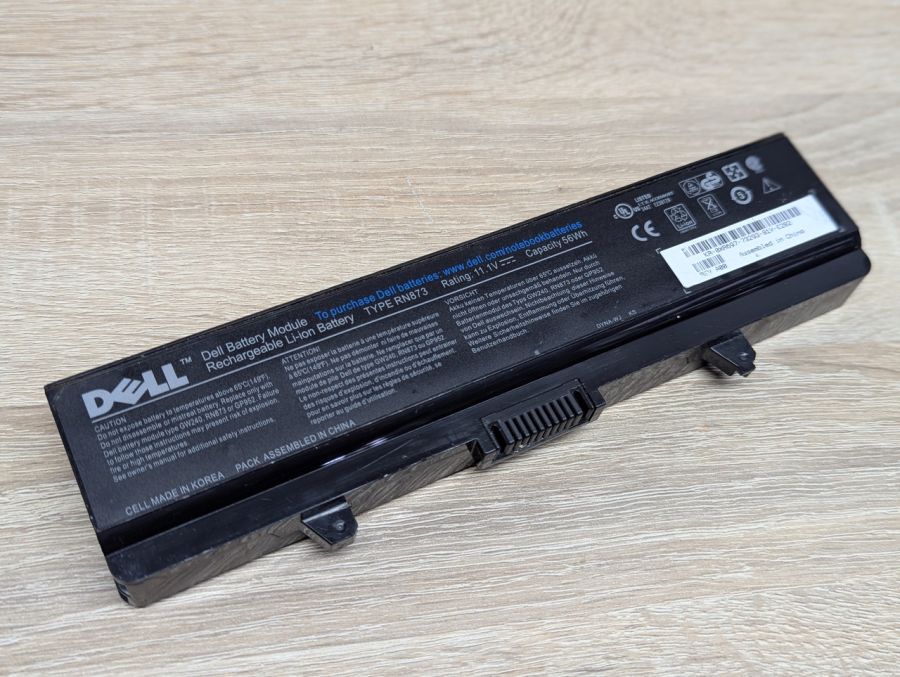 Б/В Оригінальна акумуляторна батарея Dell RN873 [ProductHub SKU RN873-56]