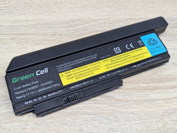 Б/В Акумуляторна батарея Green Cell OA36281,OA36282 [ProductHub SKU OA36281]