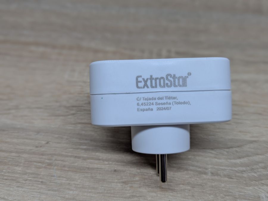 Новий Мережевий адаптер (розгалужувач) з вимикачем ExtraStar [ProductHub SKU ExtraStar(2)]