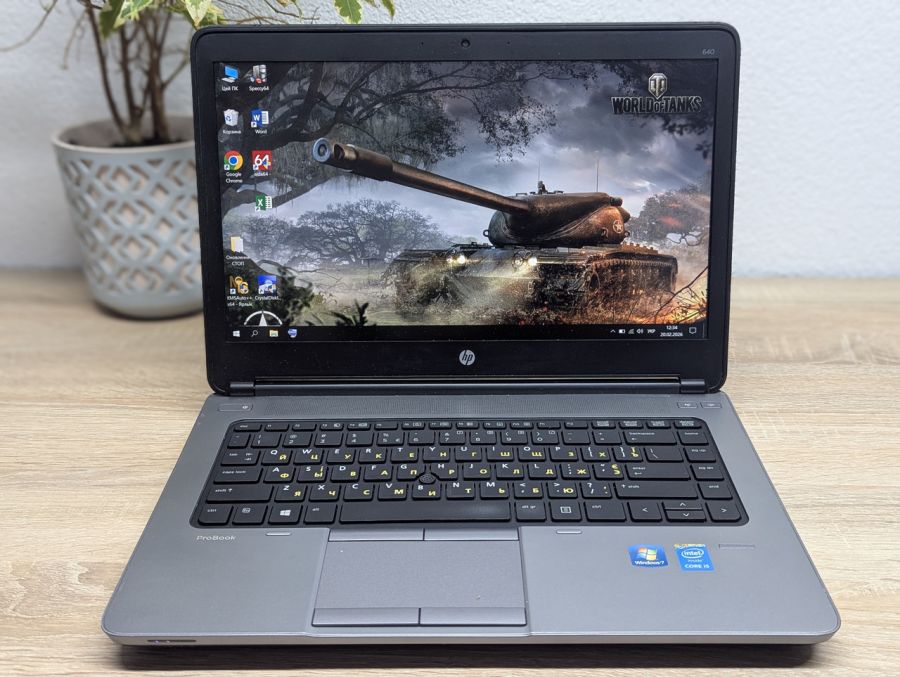 Ноутбук Б/В HP ProBook 640 G1, Intel Core i5-4210M, DDR3 8 GB, SSD 128GB, 14" Full HD [ProductHub SKU HP766]