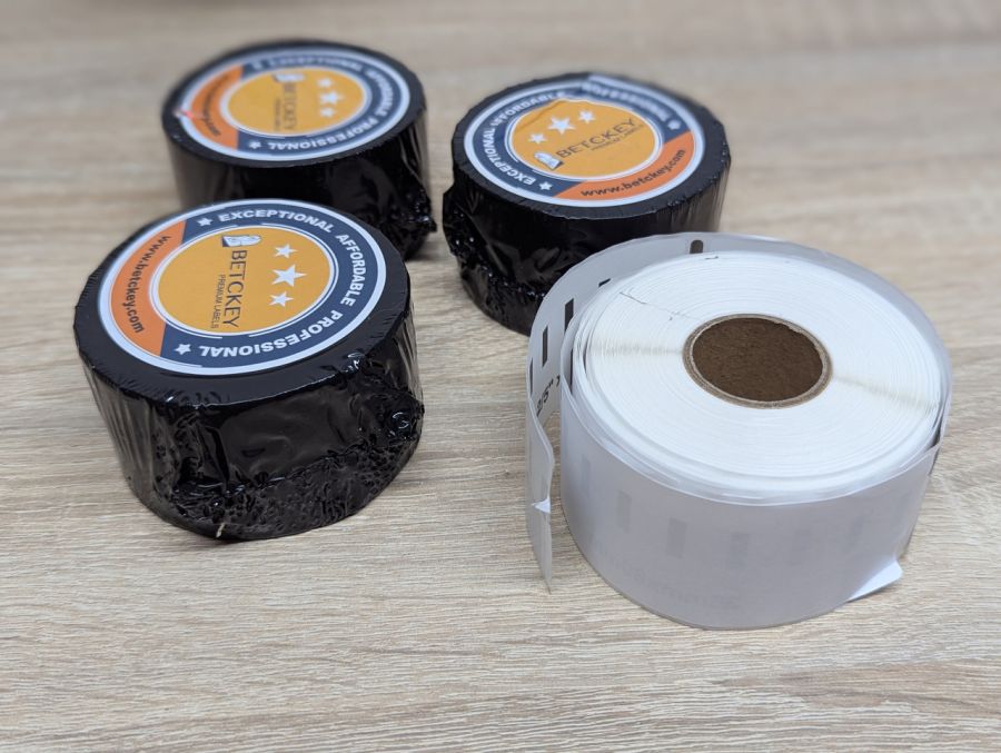 Новий Етикетки Betckey 1-2/5"x3-1/2" для принтерів Dymo LabelWriter