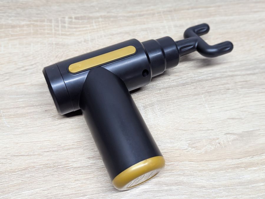 Новий Перкусійний масажер Massage Gun Black-JM02 [ProductHub SKU JM02(2)]