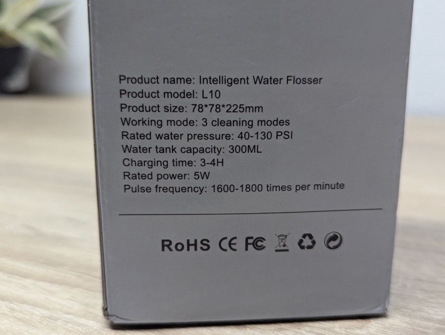 Новий Портативний іригатор для ротової порожнини L10 [ProductHub SKU Flosser(2)]