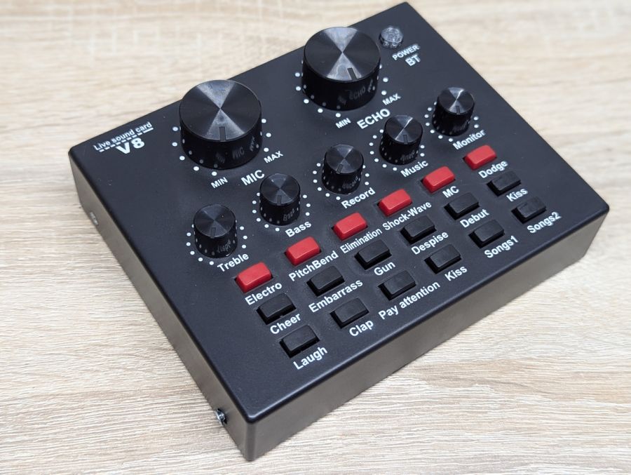 Новий Зовнішня звукова карта Live Sound Card V8 [ProductHub SKU Card V8(2)]