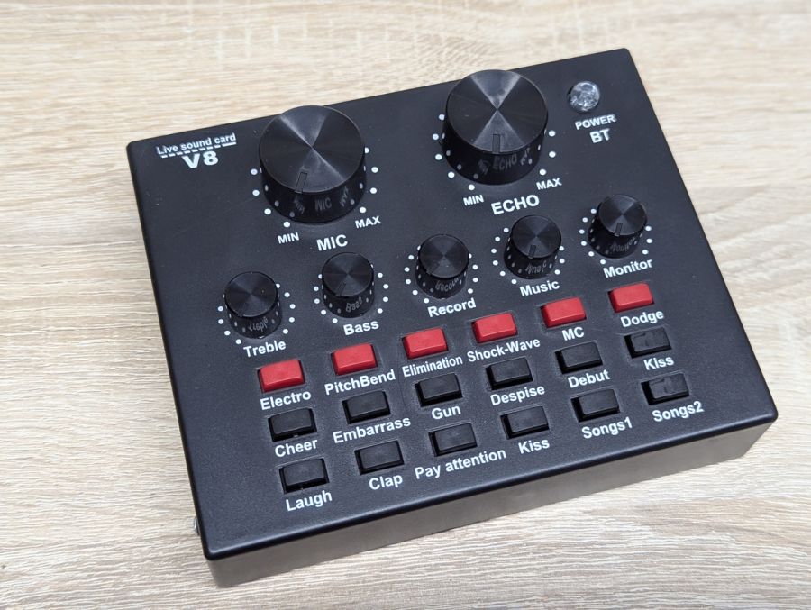 Новий Зовнішня звукова карта Live Sound Card V8 [ProductHub SKU Card V8(2)]