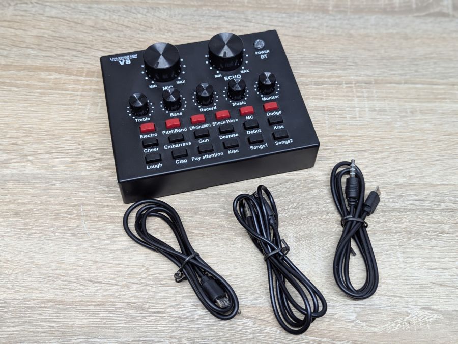 Новий Зовнішня звукова карта Live Sound Card V8 [ProductHub SKU Card V8(2)]