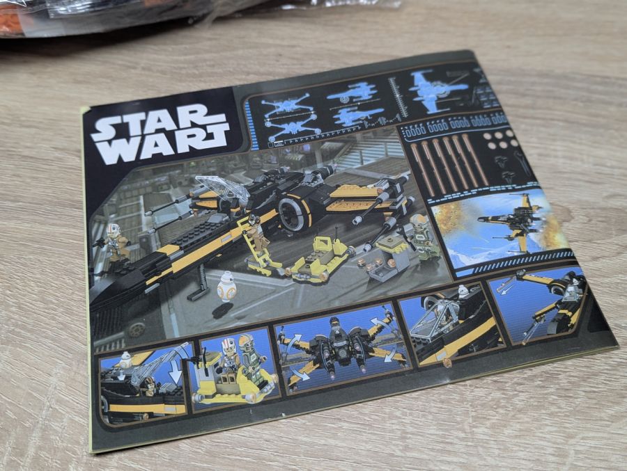 Новий Конструктор "Star Wart", Star Wars " Винищувач X-wing По Дамерона" [ProductHub SKU 75102(3)]