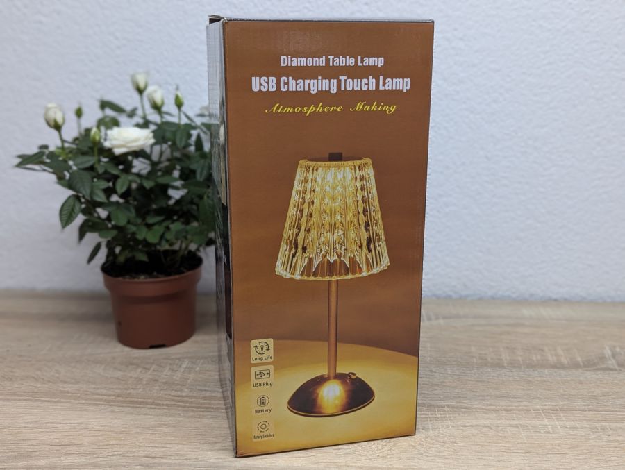 Новий Настільна LED лампа Rose Diamond Table Lamp [ProductHub SKU TableLamp(1)]