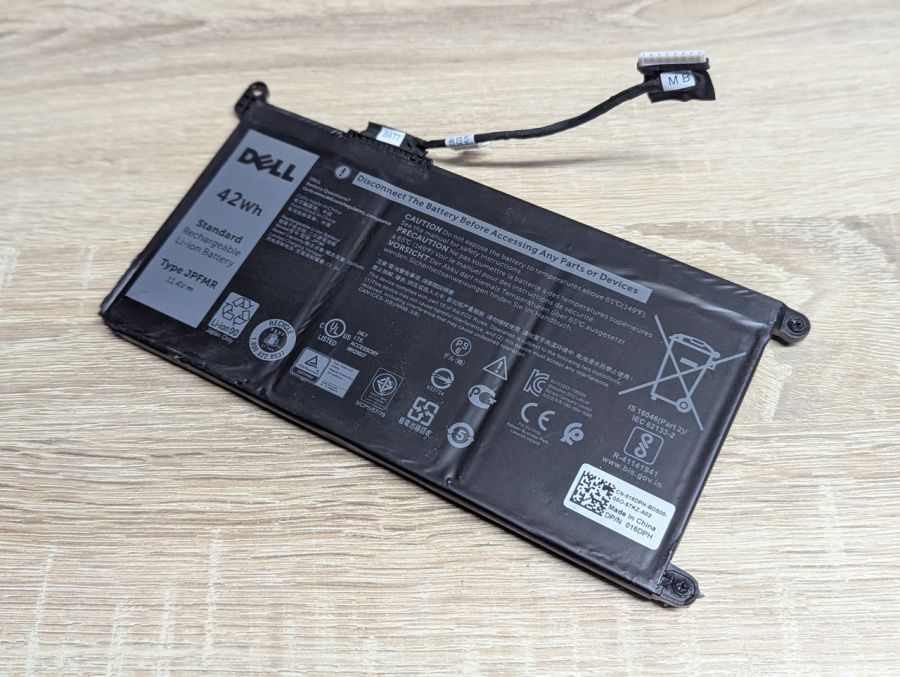 Б/В Оригінальна акумуляторна батарея Dell JPFMR [ProductHub SKU JPFMR]